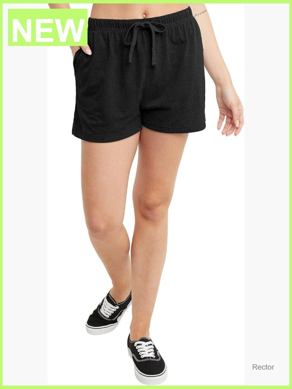 Women's Tri-Blend Jersey Athletic Shorts with Pockets